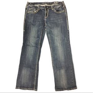 Ladies Cowgirl Tuff Co Bootcut Jeans 34 X 31 in great condition